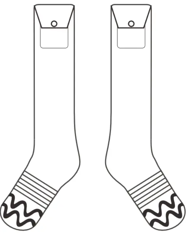 Heated Socks, Up to 10-Hour Battery Runtime Rechargeable Electric Socks | Cold Weather Foot Warmer Socks for Men Women | Outdoor Hunting Skiing Camping Hiking, Non-APP Control Large