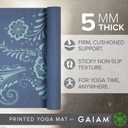 Gaiam Yoga Mat - Premium Thick Non Slip Exercise & Fitness Mat for All Types of Yoga, Pilates & Floor Workouts