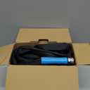 Aunfles 50FT Garden Hose - Flexible Water Hose with 10 Spray Nozzle, Lightweight Design, Easy Storage, Leak-Proof, Compact, Portable, Car Wash for Yard (Black)