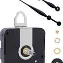 High Torque Clock Movement Kit  Extended Shaft for 24'' to 28'' Large Wall Clocks, Tick Movement (Non-Silent)  (No Second Hand), Battery-Powered DIY Repair