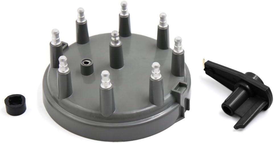 uxcell 8233 Car Ignition Distributor Cap and Rotor Kit Replacement DC 12V