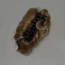 Large Messy Bun Hair Pieces for Women Wavy Curly Fake Hair Bun Extensions Ponytail Hairpieces for Updo Natural Synthetic Claw Clip Bun Hair Accessories Light Brown mix Blonde