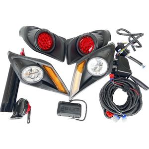 Dr.Acces Golf Cart light intender for Yamaha Drive2 (Yearly 2017 up Complete ultimate LED Light Kit with Turn Signals, Hazard Flasher, Horn and Brake