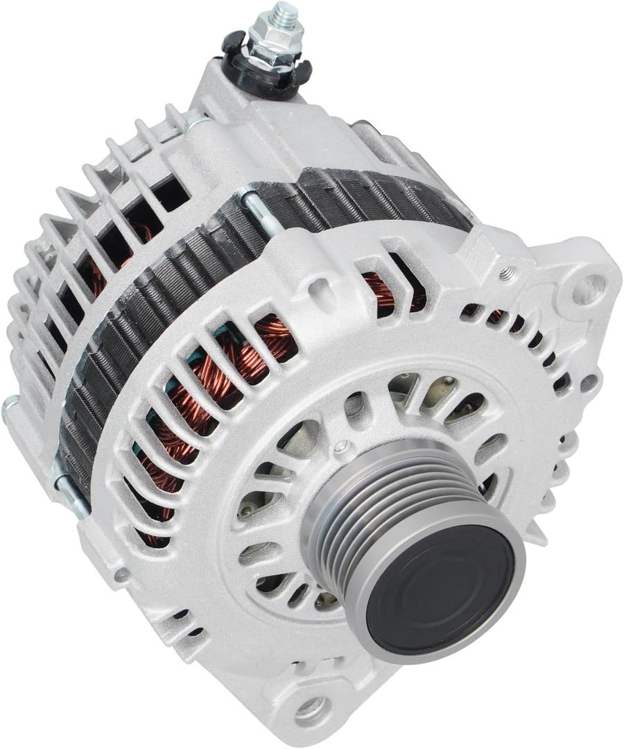 New Alternator for Nissan Altima Sentra 2.5 2.5L 2002 2003 2004 2005 2006, 231008J000, 231008J00A, 23100ZB000, 23100ZB00A, AHI0065, 40044053