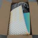 EHEYCIGA Orthopedic Dog Beds for Extra Large Dogs, Waterproof Memory Foam XXL Pet Bed with Sides, Non-Slip Bottom and Egg-Crate Foam Big Dog Couch Bed with Washable Removable Cover, Grey