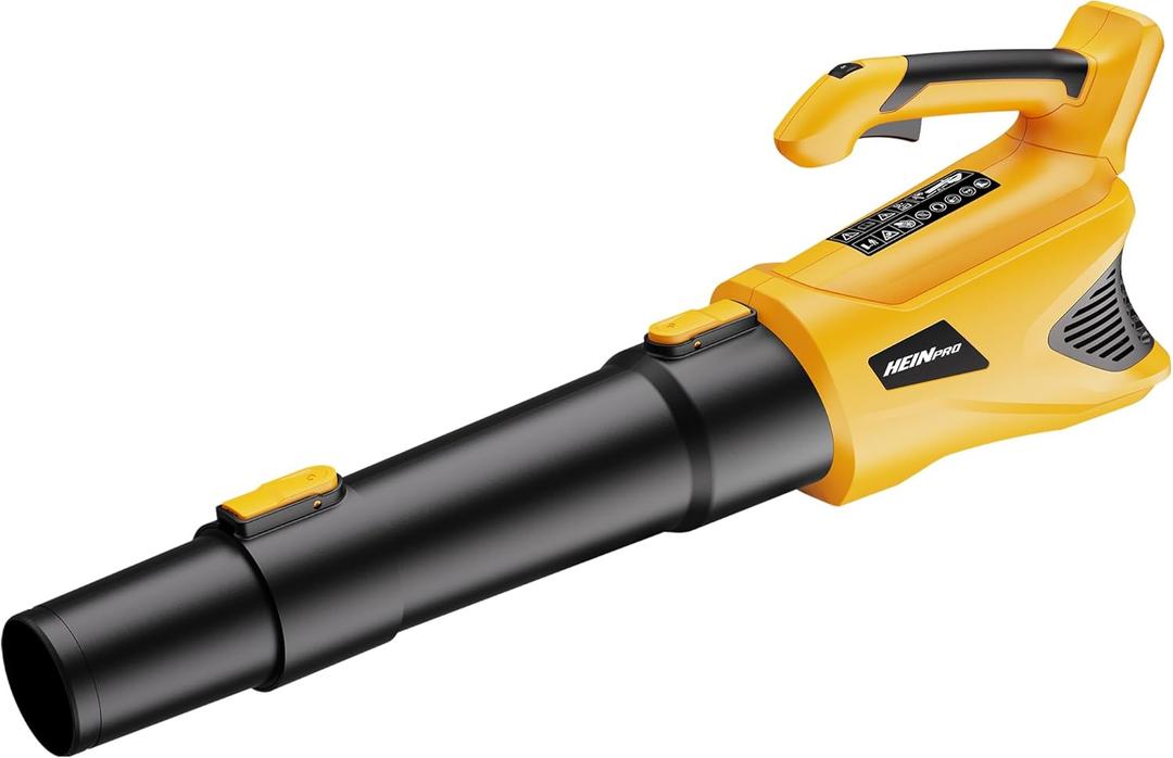 Cordless Leaf Blower Compatible with Dewalt 20V Max Battery, 500CFM/150MPH Electric Leaf Blower Cordless, 5 Speed Modes, Battery Powered Blowers for Lawn Care, Yard (Bare Tool)