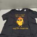 Funny Nugget Shirt, Nug Life, Chicken Nugget Tshirt T-Shirt (Black, L)