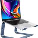 OMOTON Laptop Stand - Detachable Laptop Mount, Aluminum Holder for Desk, Compatible with MacBook, Dell, HP & More (11-16 inch), DeepNavy