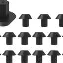 Replacement WB2K101 Stove Grate Rubber Feet for Kenmore for Kitchenaid Gas Range Stove Top Cooktop Burner Grates with 3/16" Hole Replaces WB02K0101 WB02T10461 AP2622260 PS241358, 16pcs