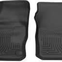 Husky Liners Weatherbeater Floor Mats | Fits 2016-2018 Ford Focus, RS Model Only | Front Row, 2-pc Black - 17451