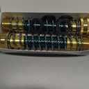 Lifynste Garden Hose Extension Adapter, Hose Kink Protector with Coil Spring, 2 Pack