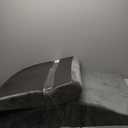 Mat, 67" long, has a slant at end