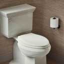 KOHLER 4636-RL-NY Cachet ReadyLatch Elongated Toilet Seat Slow Close, Soft Close Toilet Seat Quiet Lid, Contoured Grip-Tight Bumpers Installation Hardware, Apartment Essentials, Dune