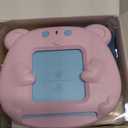 Spanish & English 510 Words Alphabet Bilingual Talking Flash Cards for 3-8 Years Toddlers, Pocket Speech Buddy Therapy Autism Toys, Educational Learning Interactive Toy for Boys Girls Kids Gifts, Pink