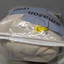 H.VERSAILTEX Rich Velvet Stretch 2 Piece Cover Chair Slipcover Sofa Cover Furniture Protector Couch Soft with Elastic Bottom Chair Couch Cover with Arms Width Up to 49 Inch(Chair, Ivory)