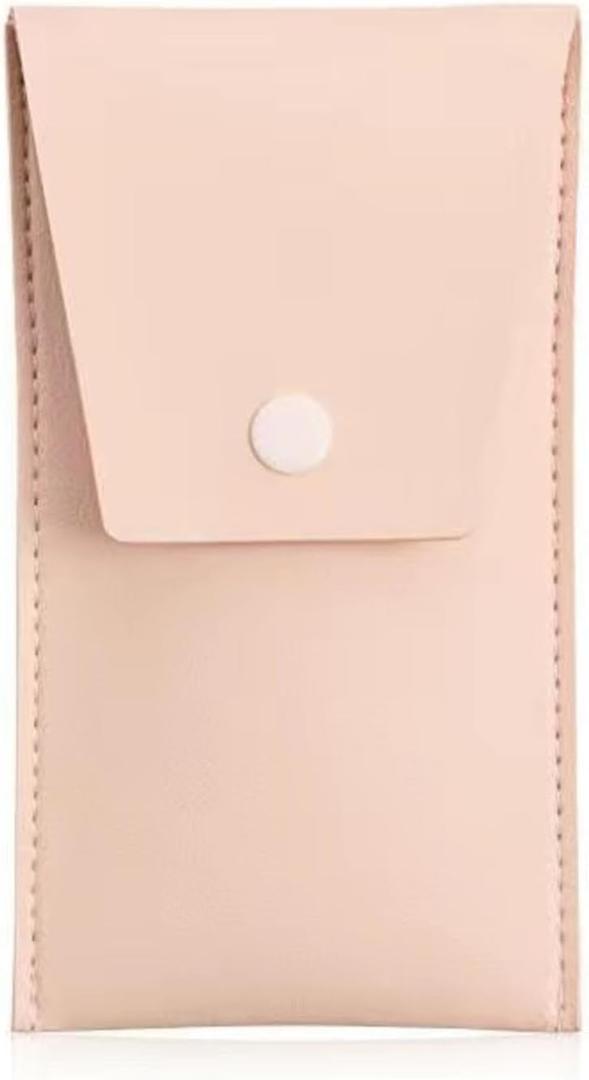 8pcs Soft Hair Mini Matte Makeup Brush Set Portable Models Eye Shadow Brush Blush Brush Full Set Cosmetic Brush Set (Ivory nude bag)