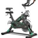 Stationary Exercise Bike Cycling Bike W/33Lbs Flywheel Home Fitness Gym Cardio - Black, SP37673