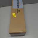 Gold Double Curtain Rod Set, USFOOK Blackout Wrap Around Curtain Rods for Windows 48 to 84 Inch, 6/8 Inch Room Darkening Curtain Rod 32 to 86 Inch, Decorative Double Drapery Rods