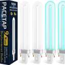 PACETAP 4 Pack 21050 9W U Shape Bulbs Replacement Compatible with DynaTrap Models DT3009, DT3019 and DT3039