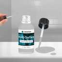 2 x White Touch Up Paint, Multi-Surface Touch Up Paint Pen For Cabinet, Furniture, Wall, Porcelain, Semi Gloss Appliance Paint Cover Scratches Interior & Exterior House Paint, 30ml, Iron Ore (1.5 Fl Oz (Pack of 1))