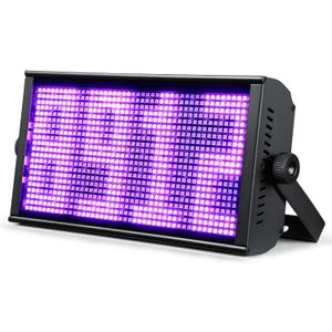 BETOPPER LF105 LED Stage Strobe Light,200W Matrix RGB DJ Strobe Light Bar with DMX512, 8/9/15CH, Sound Activated, Wash Uplight Dual-Zone Effects for DJ, Club, Party & Wedding