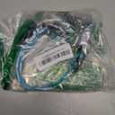 LED AirTag Dog Collar - Brightest Light Up Dog Collars - IP68 Waterproof Air Tag Dog Collar Holder - 1,600 Feet of High Visibility - Magnetic Charging - Dog Lights for Night Walking (Blue, Large)