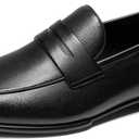 Bruno Marc Men's Classic Penny Loafers Leather Dress Shoes Comfort Lightweight Slip-on Shoe,Size 10,Black,SBLS26003M