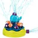 B. toys – Whirly Whale Water Sprinkler for Backyard Fun – Outdoor Water Play Toy – Sprinkler for Toddlers & Kids – 2+ Years
