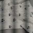 MIULEE Halloween Pillow Covers Cute Ghost Spooky Fall Throw Pillows Set of 2 Soft Plush Faux Fur Decorative Cushion Covers for Couch Sofa Bed Porch Living Room Halloween Decor 18x18 inch White