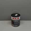 KILZ 1-Part Epoxy Acrylic Concrete and Garage Floor Paint, Interior/Exterior, Satin, Silver Gray, 1 Gallon