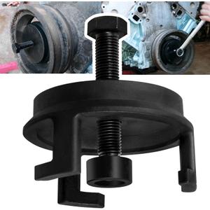 For GM LS Harmonic Balancer Puller 25264 Crank Pulley Puller Automotive Replacement Engine Quickly Removes Harmonic Balancers without Tapped Holes and No Radiator Removal