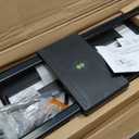 USX MOUNT Full Motion TV Mount for 42-80 Inch Flat Screen TVs up to 120 lbs, Swivel TV Wall Mount Bracket Dual Articulating Arms, Tool-Free Tilt Max Vesa 600x400mm, for 8-16 in Wood Studs, 42-80 inch