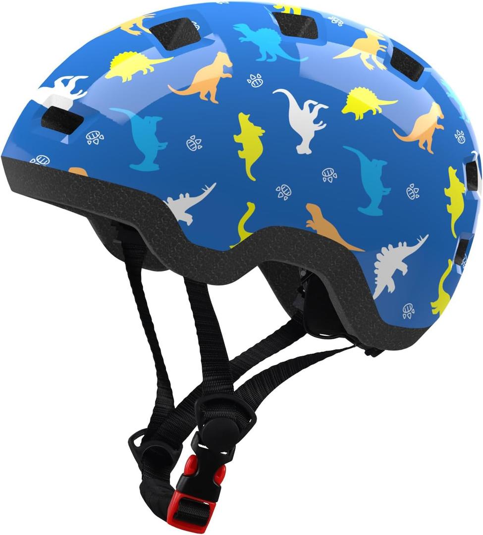 Toddler Bike Helmet for Toddlers Age 1-3/2-4/3-5 Years Old, Baby Infant Bike Helmet for Boys and Girls for Cycling Scooter Skateboard - Adjustable Dial Fit