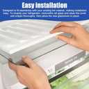 240350608 AP2115928 Refrigerator Crisper Drawer Cover Insert, Refrigerator Glass Replacement for Frigidaire Kenmore, White-Westinghouse, Crosley Glass Shelf Replacement - 24" x 15.5" 1 PC