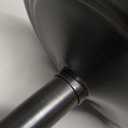 RUMOSE 13 Inch Oil Rubbed Bronze Towel Stand Hand Towel Holder Bathroom Kitchen Vanity Countertop T-Shape Towel Rack Free Standing Stainless Steel Towel Bar Towel Ring