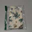 Croar Winter Pine Cones Dining Table Runner, Branches Stars Burlap Kitchen Decoration, Christmas Seasonal Indoor Outdoor Home Decor Party Supply 13 x 72 Inches