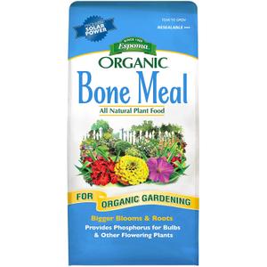 Espoma Organic Bone Meal Fertilizer 4-12-0. All-Natural Plant Food Source of Nitrogen and Phosphorus for Organic Gardening. for Bulbs & Other Flowering Plants. 8 lb. Bag. Pack of 1