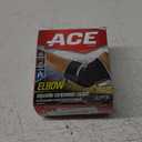 ACE Brand Adjustable Compression Elbow Support, Moderate Support for Weak, Sore or Injured Joints, Adjustable Features, One Size Fits Most (1 Count (Pack of 1))