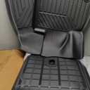 Floor Mats Compatible with Hyundai Palisade 2026 7 Seats(Only Fuel),All Weather Protection Duarble TPE Cargo Liner with Backrest Mats Accessories Compatible with Hyundai Palisade 2026 Fuel