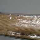 LazBlinds Cordless Blackout Bamboo Roman Shades, 31x64, Papara Carbon