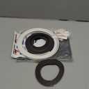 Magnetic Window Screen Adjustable Window Net 24x 32 Fiberglass Window Screen Mesh for House Windows with Magnets