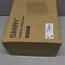 Smiry Shoe Rack, 5 Tier Thick Bamboo Shoe Organizer, Stackable Free Standing Wooden Shoe Storage Shelf for Closet, Entryway, Front Door Entrance, Natural