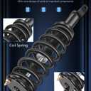 ECCPP 4WD Complete Strut Assembly Shock Absorber for 2009 2010 for Dodge for Ram 1500,2011 2012 2013 2014 2015 2016 2017 2018 for Ram 1500, 2019-2020 for Ram 1500 Classic Front Pair 4WD