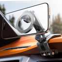 LISEN for iPhone 17 Air for Magsafe 360 Degree Car Phone Holder, Dashboard Holder, Magnetic Holders for Car Dash, Clip Cell Cars Holders for Your Rearview Mirror, for iPhone 17 Pro Max 16 15 14 13 12 (Black)