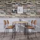 3D Brick Contact Paper 17.7 x 393.7 Inches Peel and Stick Wallpaper Vinyl Self Adhesive Removable Waterproof Wall Paper for Wall Countertop Cabinet Bathroom Kitchen Shelf Liner