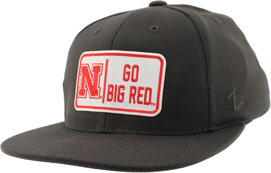 ZHATS Standard NCAA Officially Licensed Fitted Hat M15Z Defer Charcoal, Grey, Medium