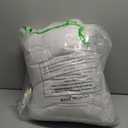 Serta Goose Feather Down Fiber Cotton Comforter Queen Size - 100% Cotton Duvet Insert - Hotel Luxury Hypoallergenic Bedding Comforter All Season Medium Warmth 90 x 90 Inch White