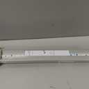 No Drill Cordless Cellular Shade, Cloud Gray, 22" W x 64" H