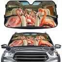 GENANY Siberian Husky Windshield Sun Shade 55 x 30 Inch