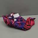 Eomenie Women's Push Up Wrap Front Swimsuit One Piece Tummy Control Bathing Suits Bandeau Support Slimming Swimwear (Medium, Purple and Black Printed)